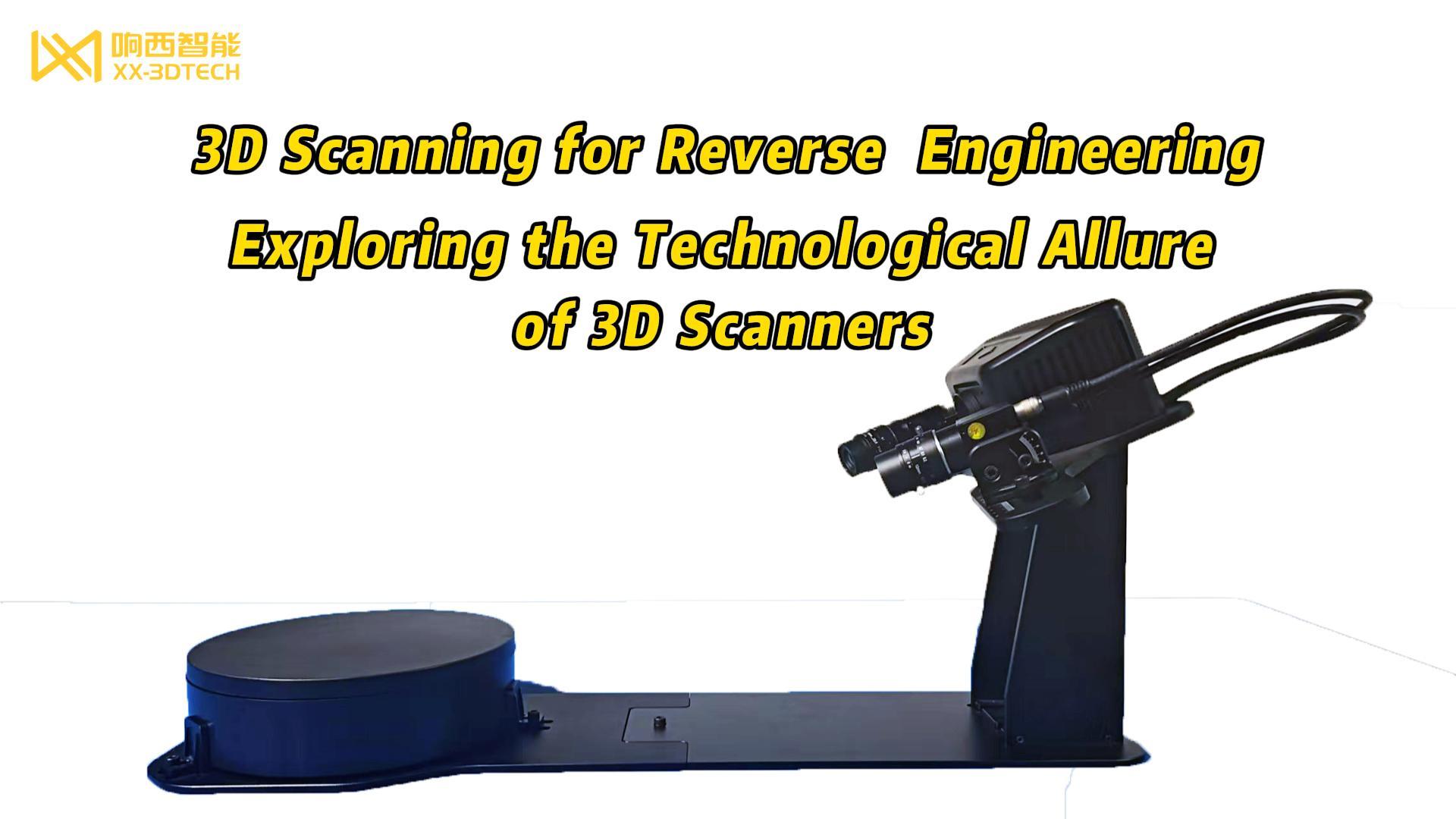 Structured Light Scanning Fast Reverse Enginnering With High Precision